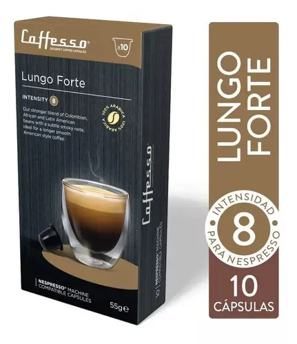 Caffesso Lungo 10's (Nespresso Compatible Pods) - PACK (10)