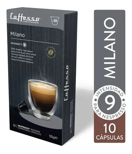 Caffesso Milano 10's (Nespresso Compatible Pods) - PACK (10)
