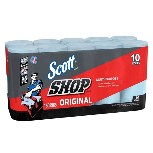 Scott Original Shop Towels Multi-Purpose Blue Paper Towel 10 Pack 1509965