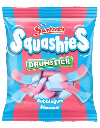 Swizzels Drumstick Squashies Bubblegum 140g