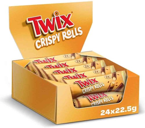 Twix Twin Crispy Rolls 24 x 22.5g