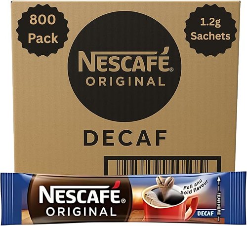 Nescafe Original Decaf Sticks 800's Bulk Box