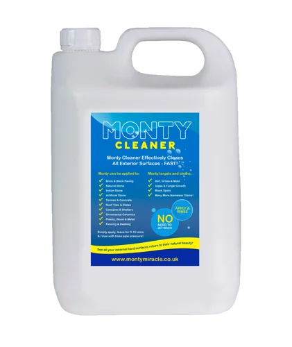 Monty Miracle Fast Patio Cleaner - 5 Litre