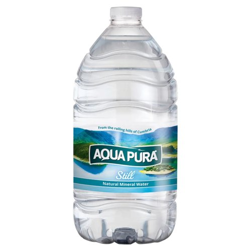 Aqua Pura Still Natural Mineral Water 5 Litre Bottled Water