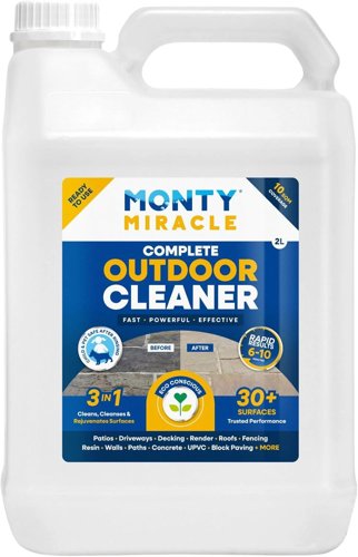 Monty Miracle Fast Patio Cleaner - 2 Litre