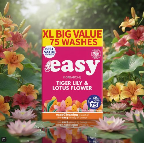 Easy Washing Powder  Tiger Lily & Lotus Flower  75 Wash
