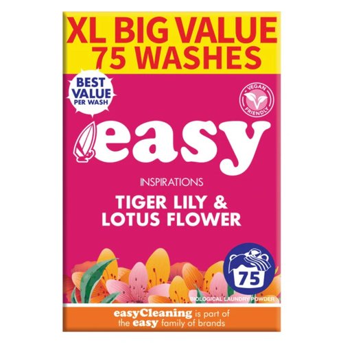 Easy Washing Powder  Tiger Lily & Lotus Flower  75 Wash