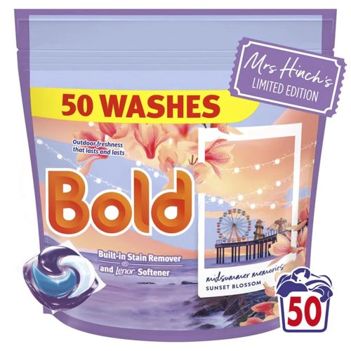 Bold Laundry Detergent Liquid Pod Midsummer Memories 50's - PACK (3)