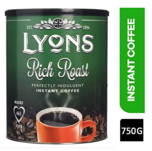 Lyons Rich Roast Coffee 750g