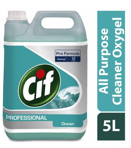 Cif Oxy-Gel Ocean Fresh All Purpose Cleaner 5 Litre - PACK (2)
