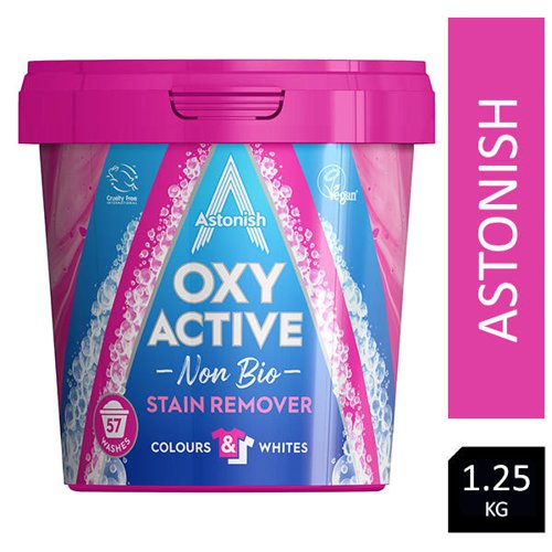 Astonish Oxy Plus Stain Remover 1.25kg - PACK (6)