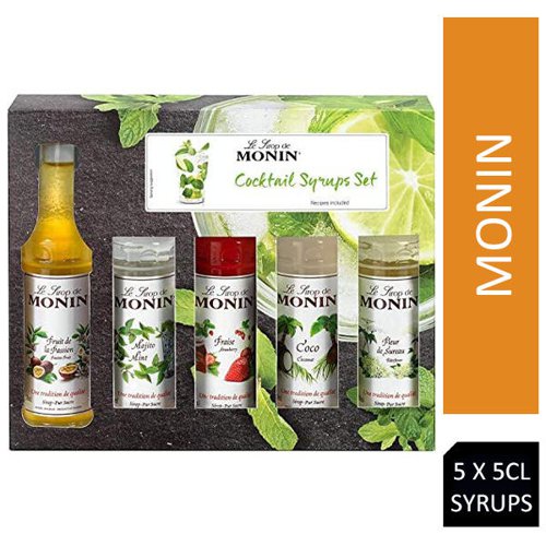 Monin Syrup Cocktail Gift Set 5x5cl