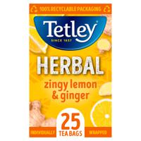 Tetley Lemon & Ginger 25's