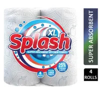 Splash Kitchen Paper Towel 4 Pack