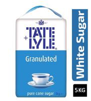Tate & Lyle 5kg Granulated White Sugar Paper Bag