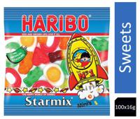 Haribo Mini 16g Starmix 100’s