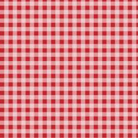 Greaseproof Red Gingham Paper 250x200mm Pack 100's