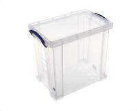 Really Useful Clear Plastic Storage Box 25 Litre