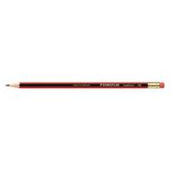 Staedtler 110 Tradition Pencil Cedar Wood (With Eraser) HB 12's