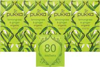 Pukka Tea Lemongrass & Ginger Envelopes 20's