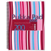 Pukka Pad Stripes Wirebound Jotta Notebook A4