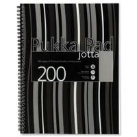 Pukka Pads Black Stripes Jotta A4 Notebook