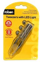 Rolson Tweezers With LED Light