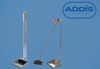 Addis Metallic Long Handle Dustpan & Brush Set