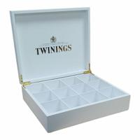 Twinings 12 Compartment White Display Box (Empty)