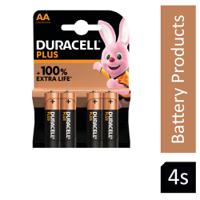 Duracell  AAA Plus Power Battery Pack 4's