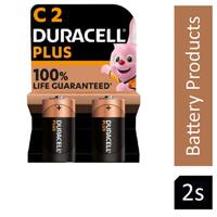 Duracell C Size Plus Power Battery Pack 2's