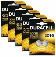 Duracell  CR2016 3V Lithium Battery Pack 2's