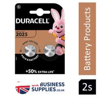 Duracell  CR2025 3V Lithium Battery Pack 2's