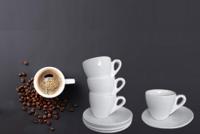 Orion White Tea/Coffee Cup 160ml & Saucer 14cm