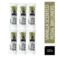 Ecobag Swing Bin Liners Vanilla 50 Litre Pack 15's
