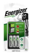 Energizer AA/AAA 1 Hour Charger & 4 Batteries 