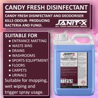 Janit-X Professional Candy Fresh Disinfectant & Deodoriser 5 Litre