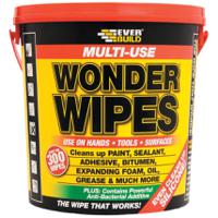 Everbuild Multi-Use Giant Wonder Wipes Pack 300's