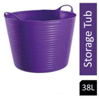 Gorilla Flexi Tub Purple 38 Litre