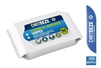 Dirteeze Hand & Surface Wipes 100's