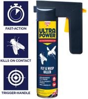 Zero-in Ultra Power Fly & Wasp Killer 600ml (ZER552)