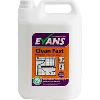 Evans Vanodine Clean Fast Heavy Duty Washroom Cleaner 5 Litre
