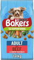 Bakers Adult Beef Dog Food 14kg