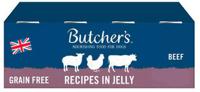 Butcher's Beef & Liver in Jelly Dog Food Tin 400g