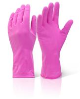 Beeswift 2000 Pink Small Household Gloves (Pair)