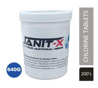 Janit-X Effervescent Chlorine Tablets 200 x 3.2g 