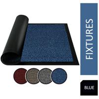Fixtures Barrier Floor Mat 40cm x 60cm Blue
