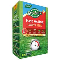 Westland Gro-Sure Fast Acting Grass Lawn Seed 80m2 2.4kg