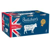 Butcher's Tripe Dog Food Tins 6x400g