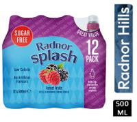 Radnor Splash Sugar Free Forest Fruits 12x500ml